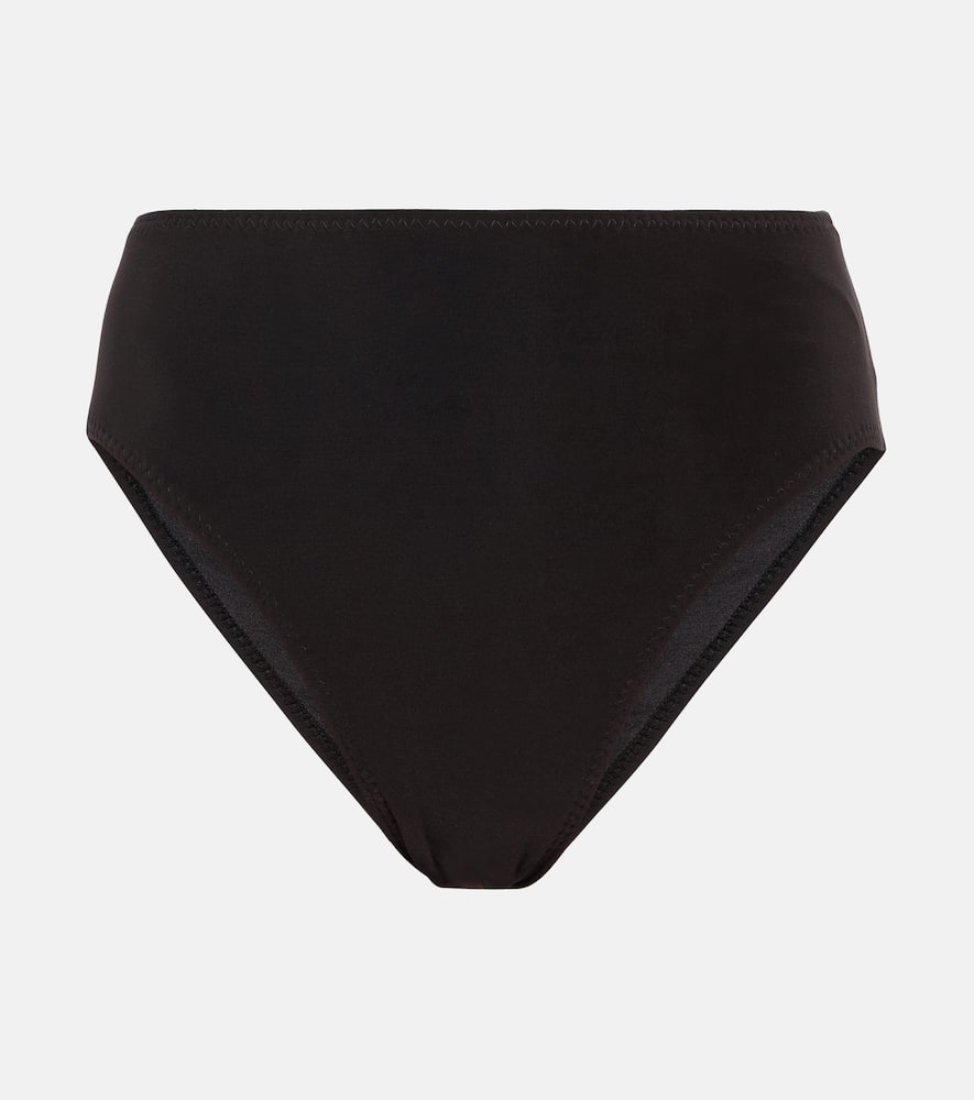 Shop Norma Kamali Underwire Bikini Bottom In Black