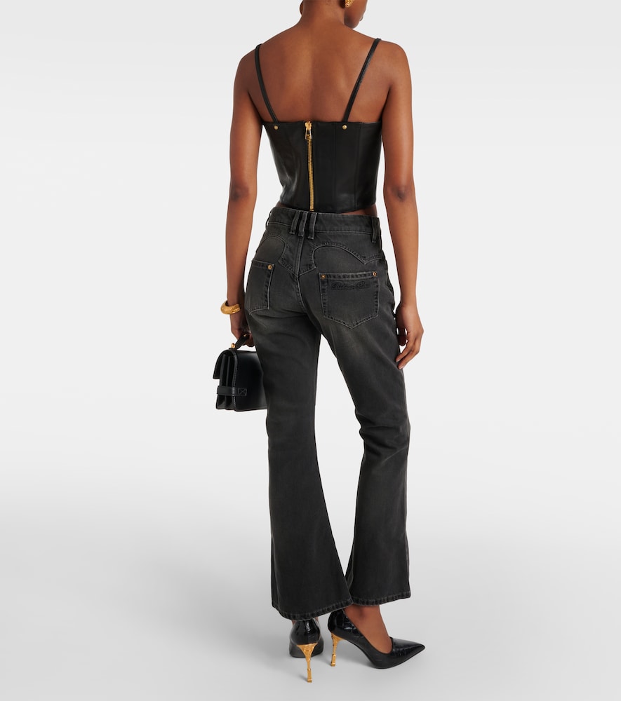  Balmain Balmain Low-rise Bootcut Jeans Western 