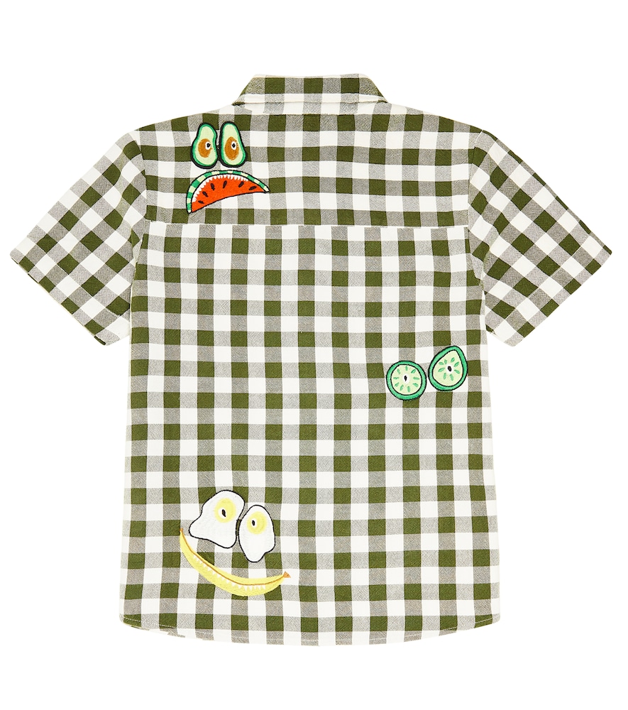  Stella Mccartney Kids Stella Mccartney Kids Besticktes Hemd Aus Baumwolle 