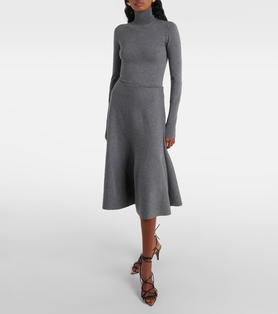 JACKIE羊毛混纺开衫