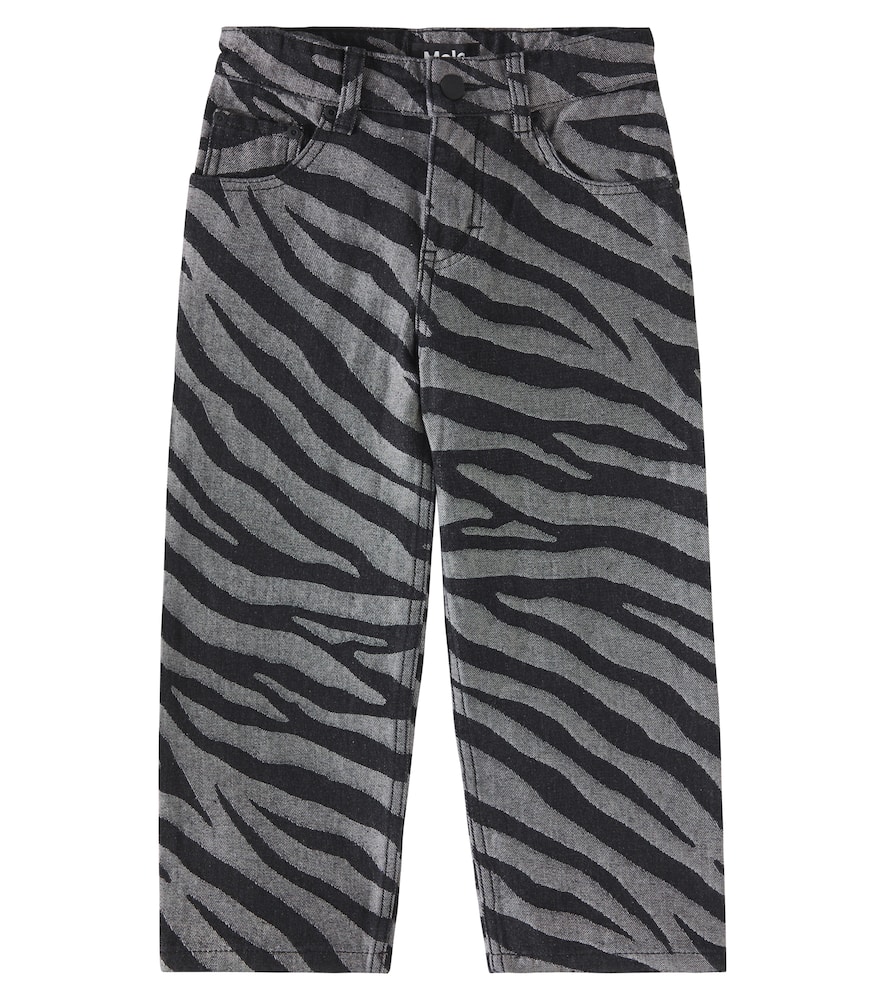 Molo Aiden cotton-blend straight pants