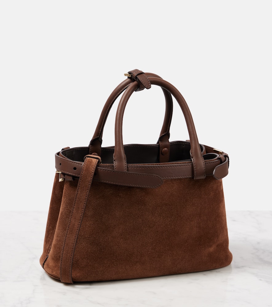 Prada Handtasche Mit Schnallendetail In Brown