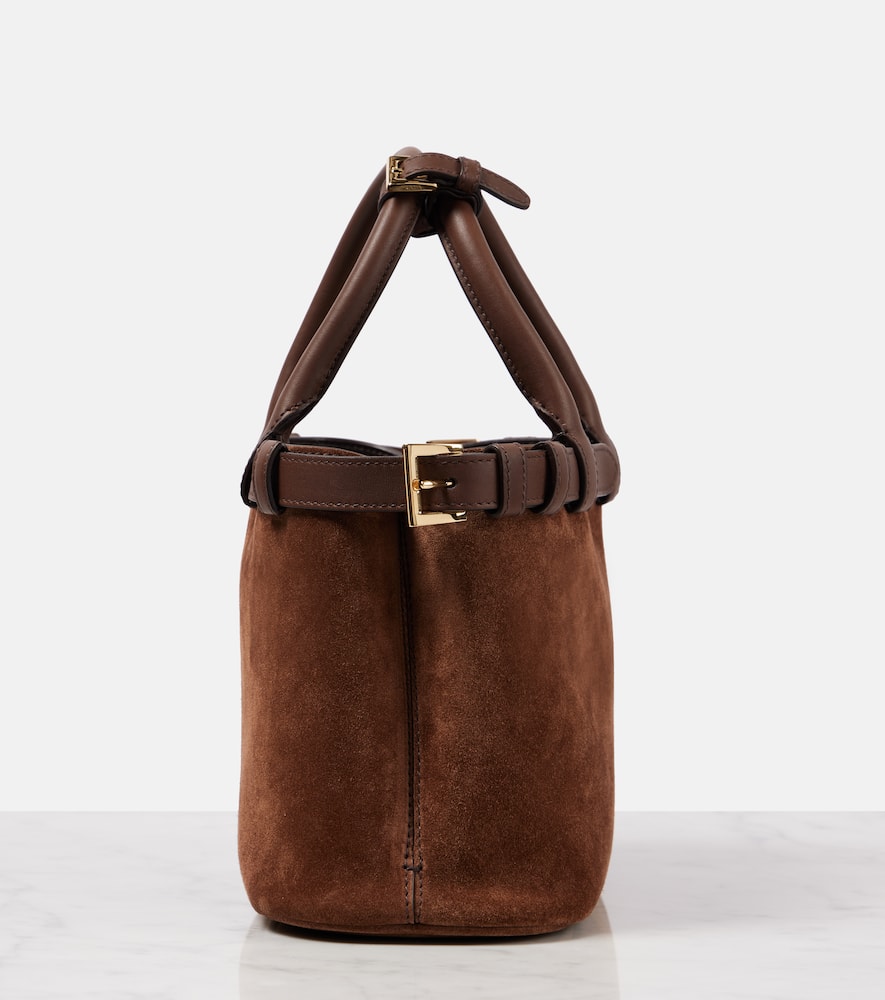 Prada Handtasche Mit Schnallendetail In Brown