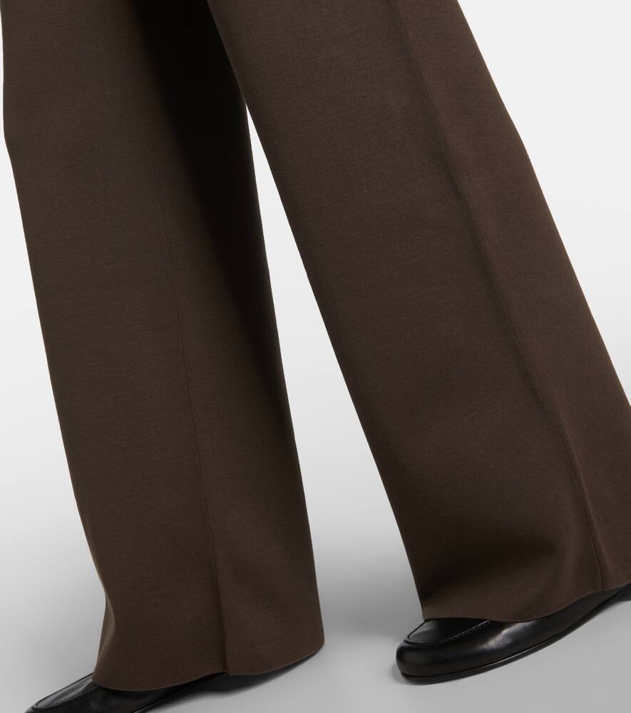 FFORME PERSE WOOL AND COTTON-BLEND PANTS