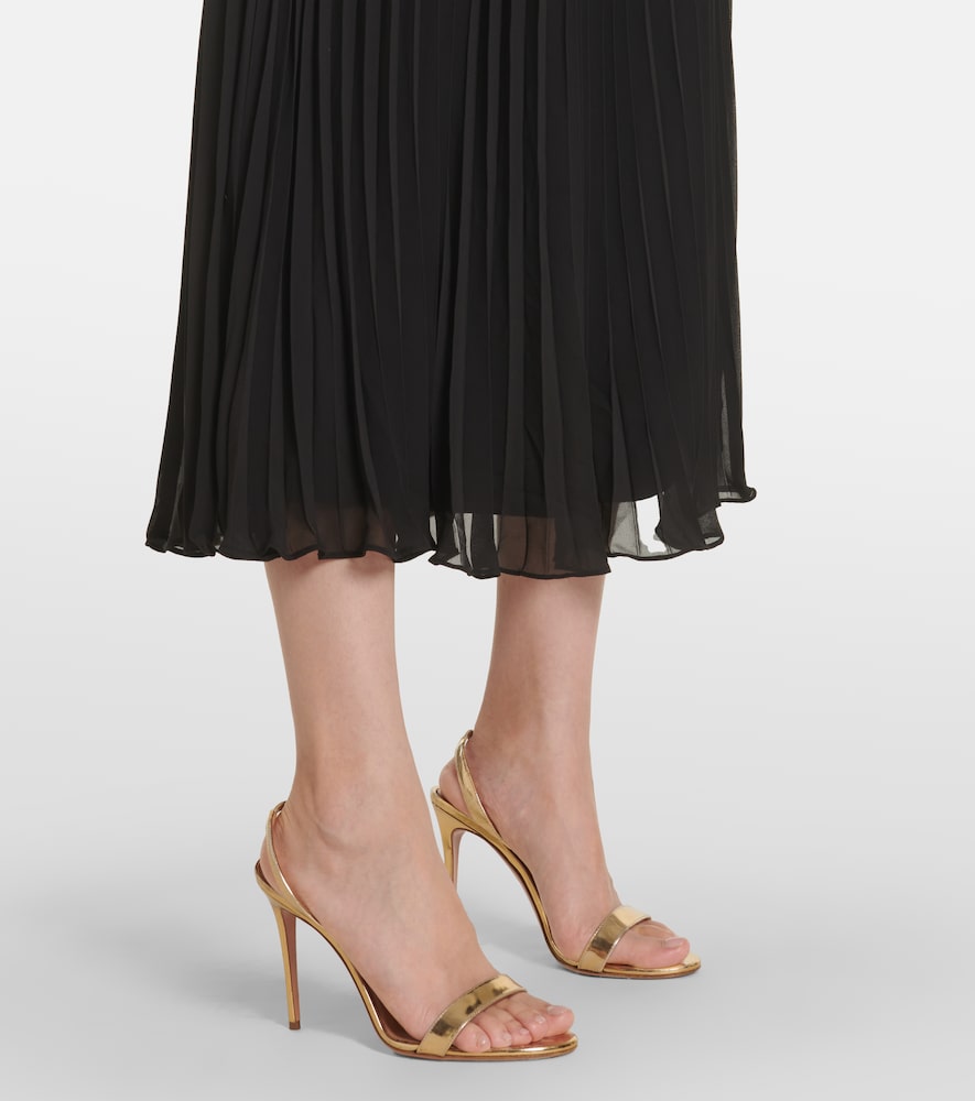  Self-portrait Self-portrait Bouclã© Chiffon Midi Dress 