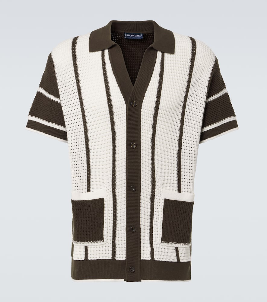 Fabricio cotton crochet cardigan