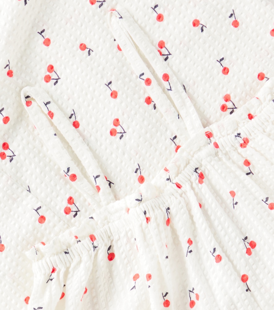  Bonpoint Bonpoint Sorbet Floral Cotton Playsuit 