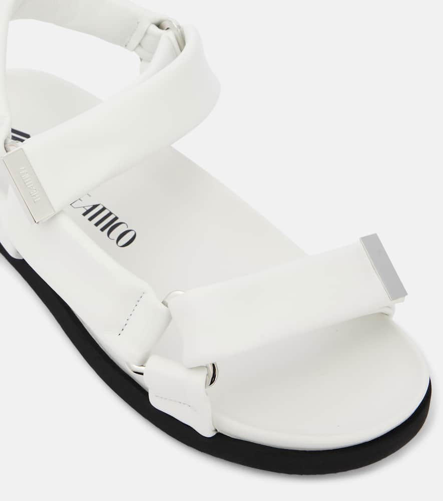 Attico Salinas Leather Sandals