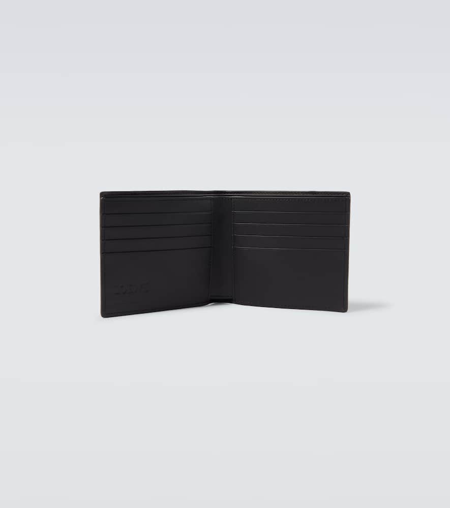 Loewe Puzzle Colorblocked Leather Bifold Wallet In Multi