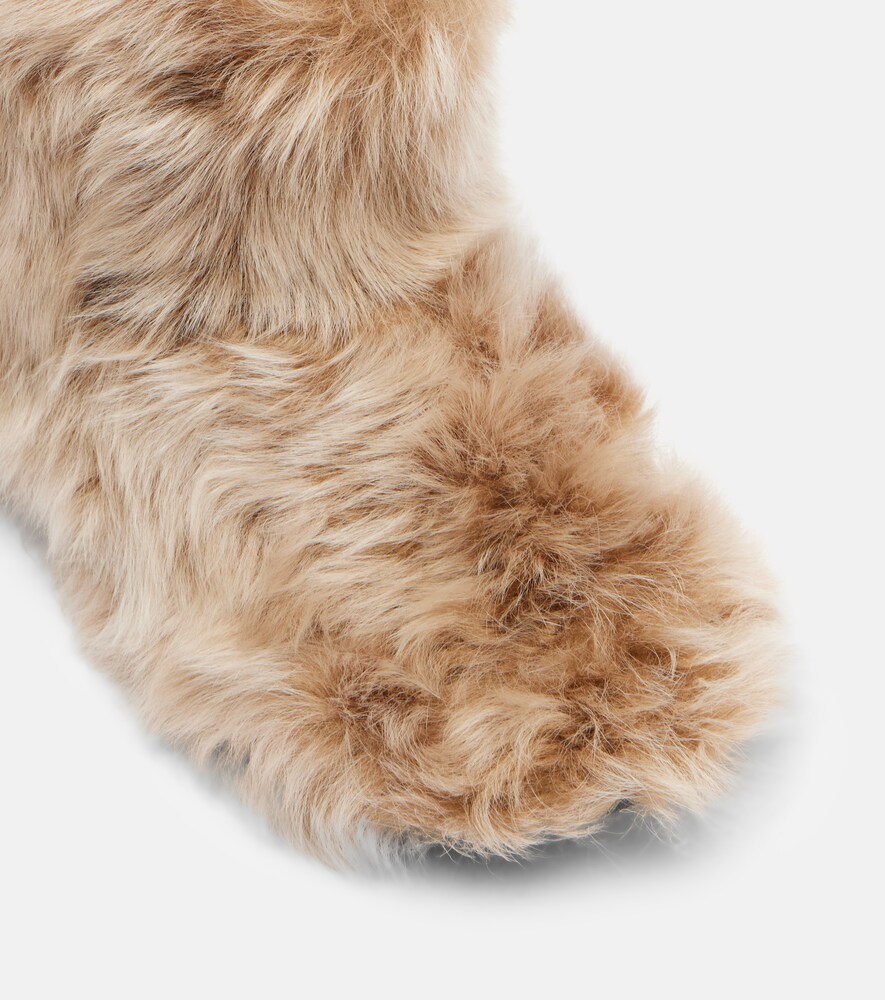  Christen Christen Big Shearling Ankle Boots 