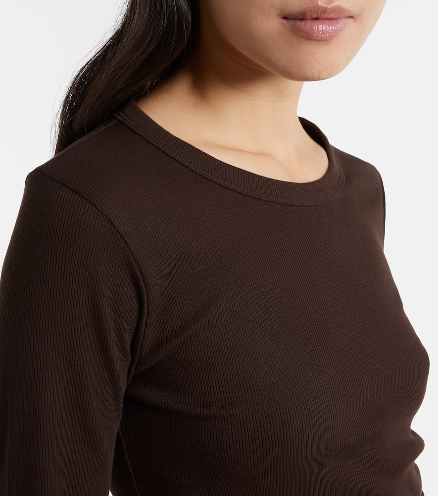 Leset Kelly Cotton-blend T-shirt In Black