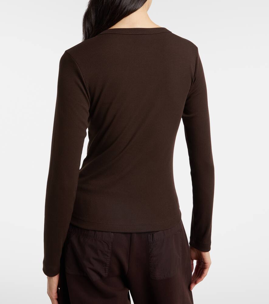 Leset Kelly Cotton-blend T-shirt In Black