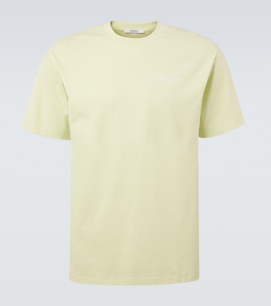 Givenchy Uomo T-Shirt Stamp In Jersey Di Cotone Verde It Taglia 50- Mytheresa
