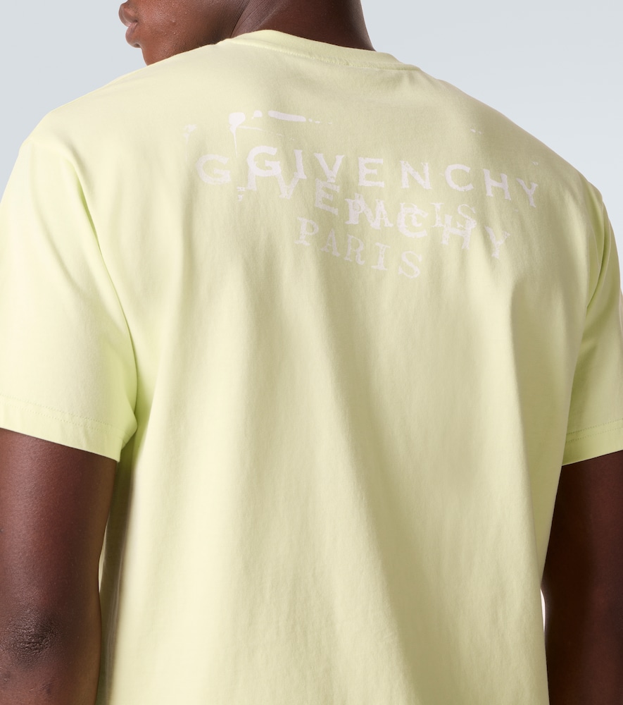  Givenchy Givenchy Camiseta Givenchy Stamp De Jersey De Algodón 