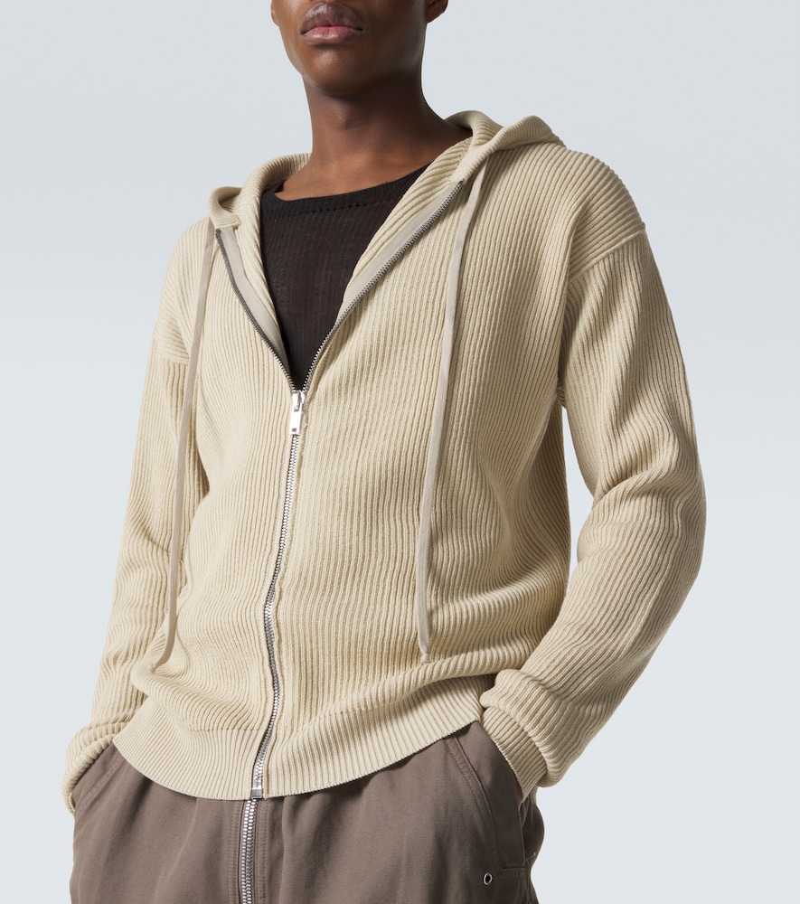  Rick Owens Rick Owens Kapuzenjacke Aus Schurwolle 