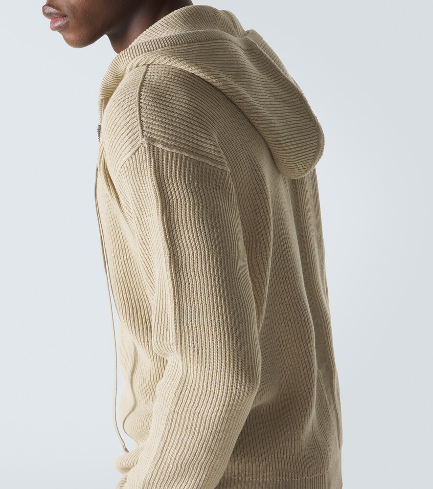  Rick Owens Rick Owens Kapuzenjacke Aus Schurwolle 
