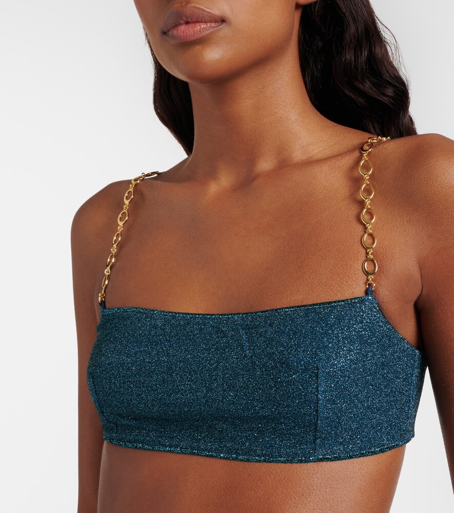  Oseree Oséree Bikini Lumière O Chain Aus Lamé 