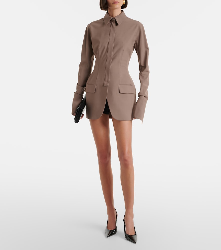  Mugler Mugler Jacke Mit Schößchen 