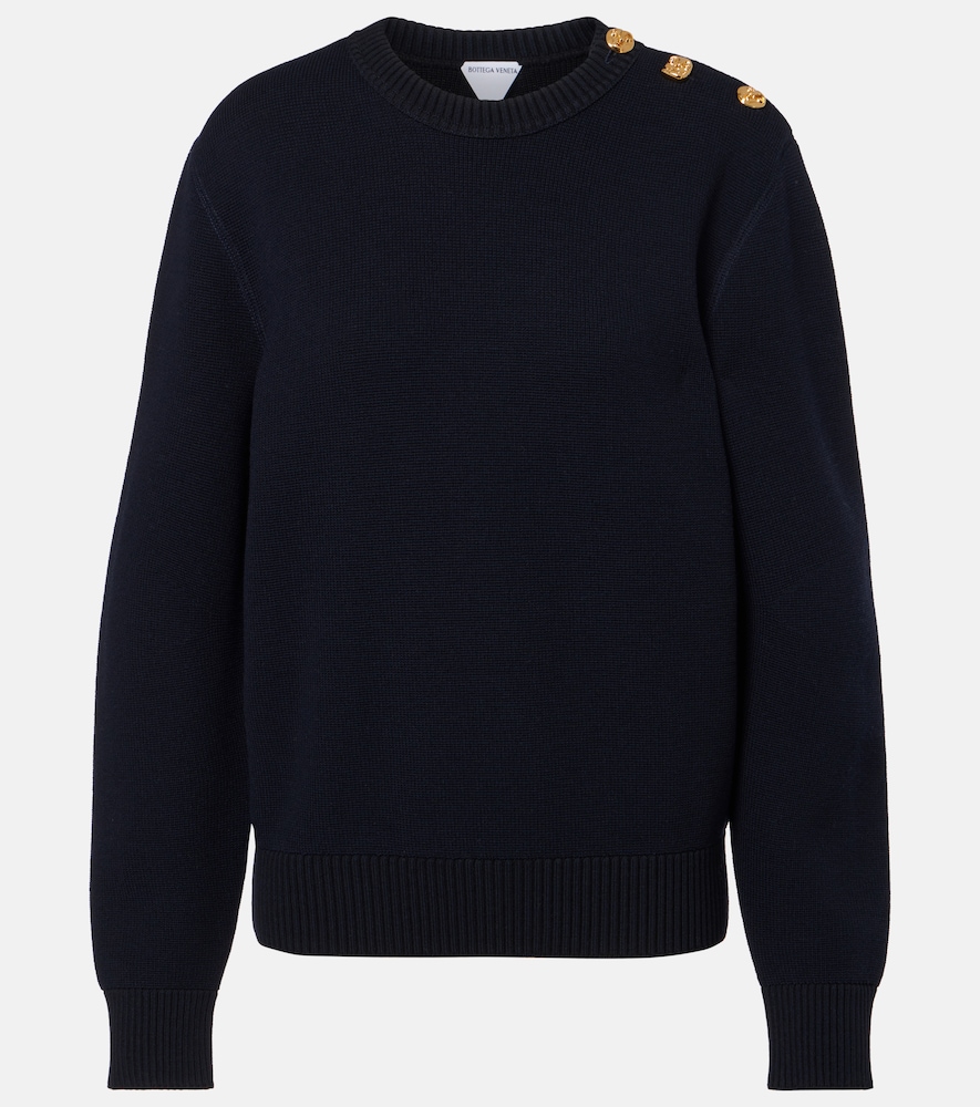 Bottega Veneta Knot wool and cotton-blend sweater
