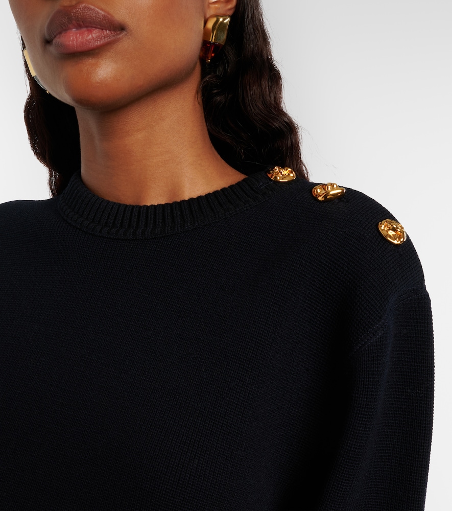  Bottega Veneta Bottega Veneta Pullover Knot Aus Wolle Und Baumwolle 