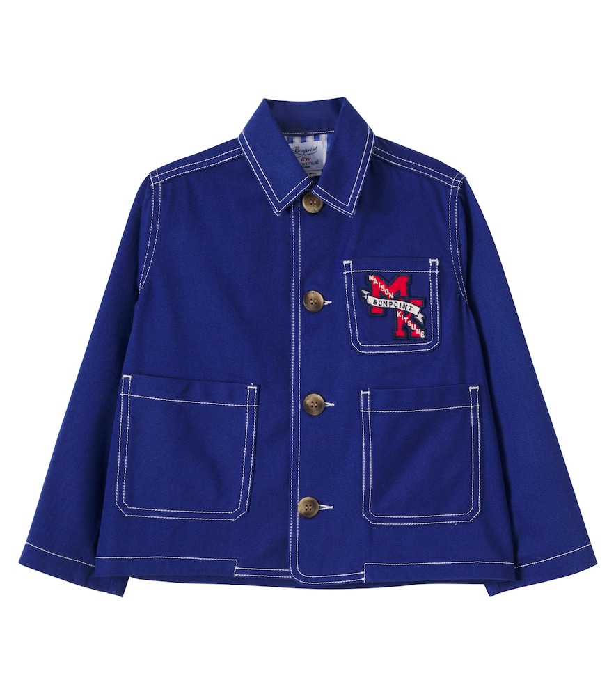 Bonpoint X Kitsuné Linus Patch Appliqué Denim Jacket