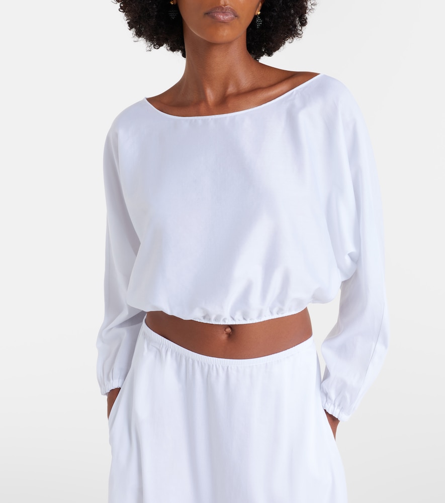  Leset Leset Crop Top Yoko De Algodón 