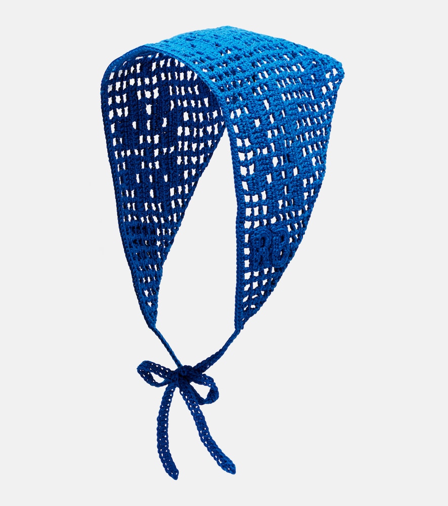 Haar-Accessoire aus Häkelstrick