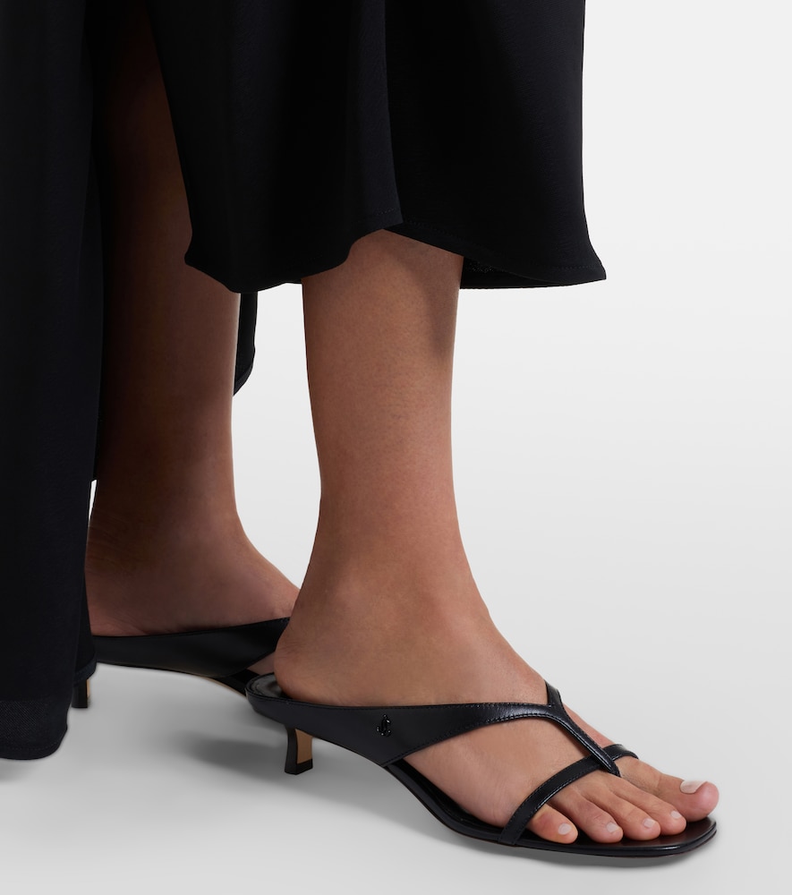 Jimmy Choo Emery leather thong sandals