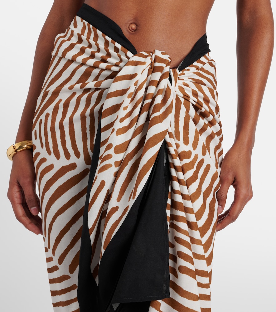  Vix Paula Hermanny Vix Paula Hermanny Printed Beach Cover-up 