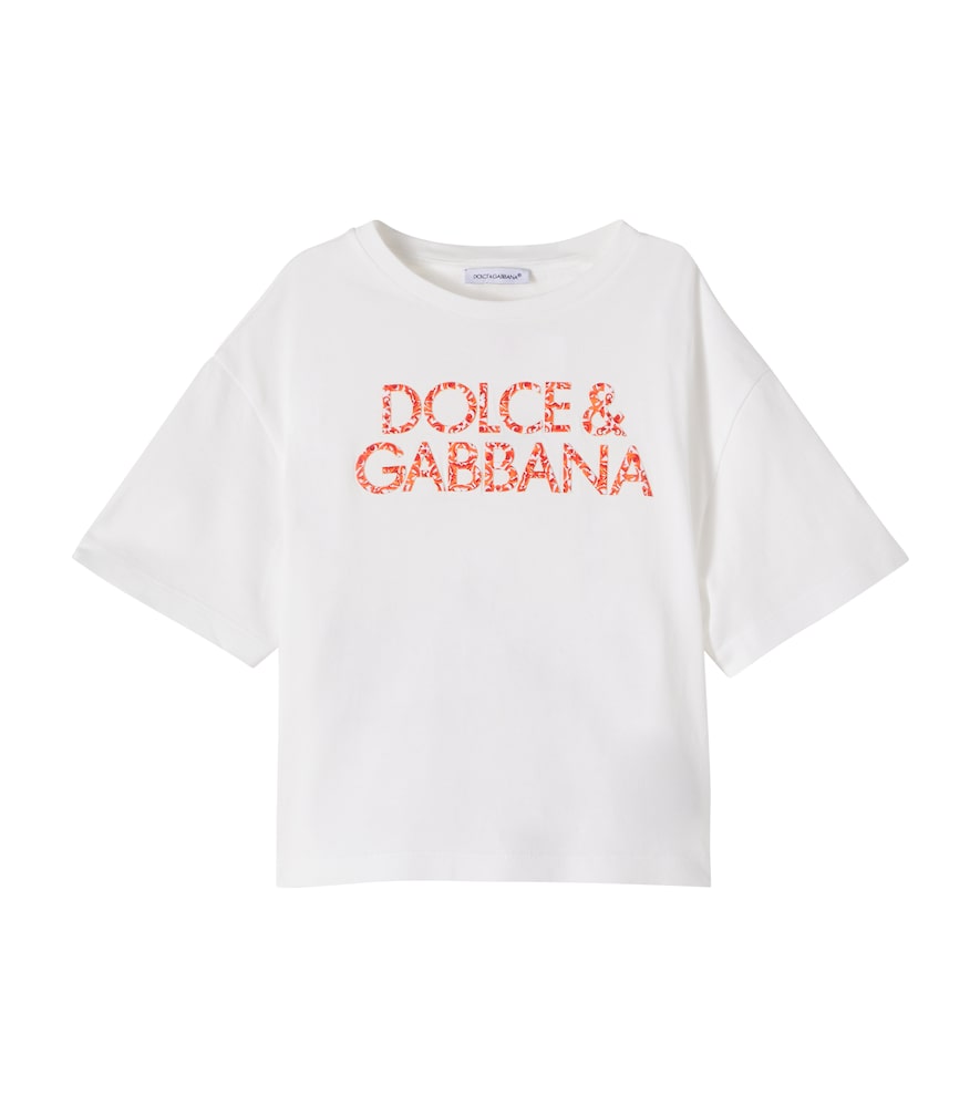 Cotton Poplin Shirt by Dolce & Gabbana Kids