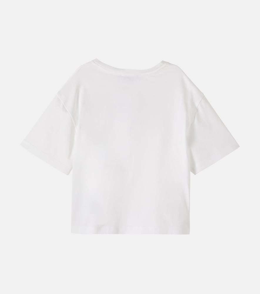  Dolce&gabbana Kids Dolce&gabbana Kids T-shirt Aus Baumwoll-jersey Mit Logo 