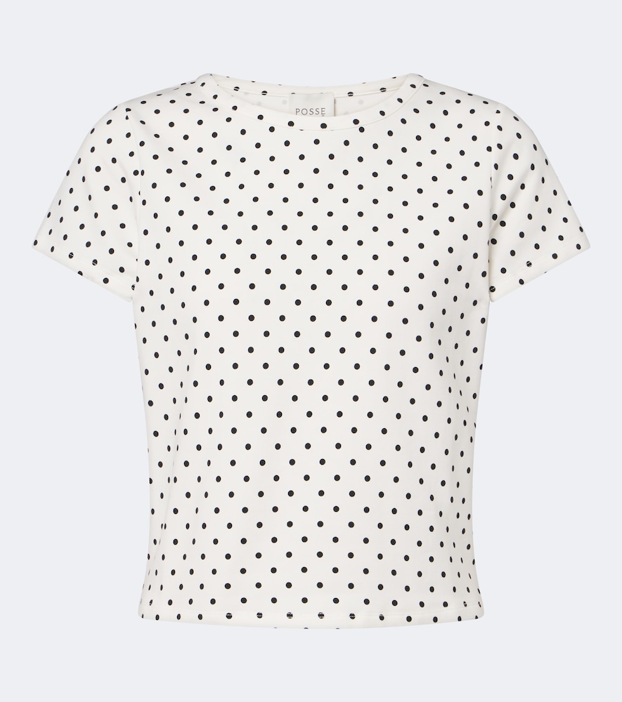 Posse T-shirt Tommy en coton mlang pois 170 €