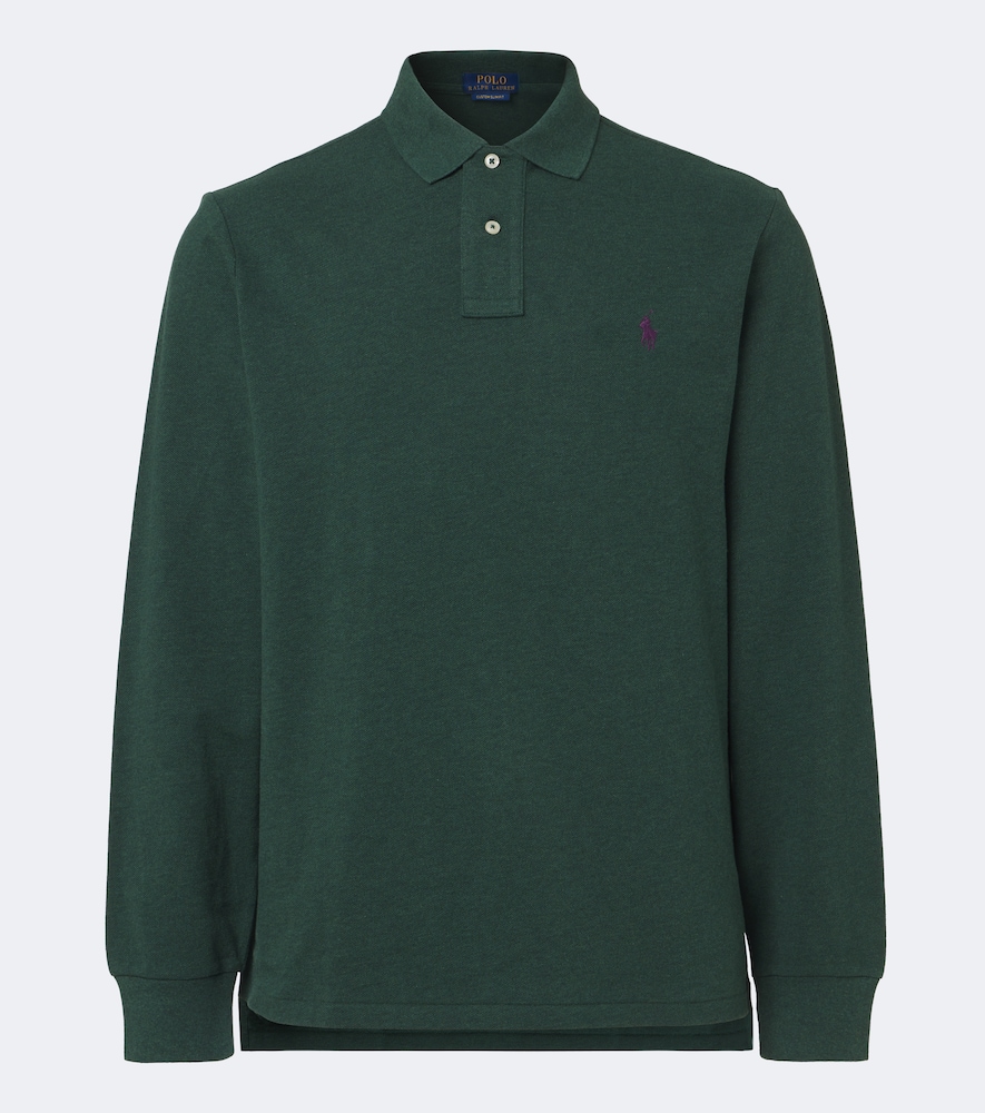 Polo Ralph Lauren Cotton Piqué Polo Shirt In Green