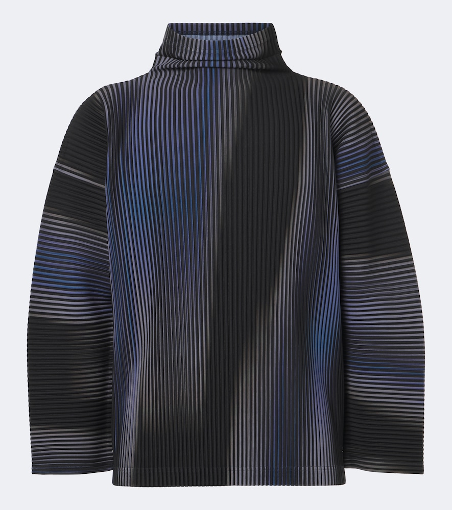 Homme Plissé Issey Miyake Top Blend of Lights à imprimé