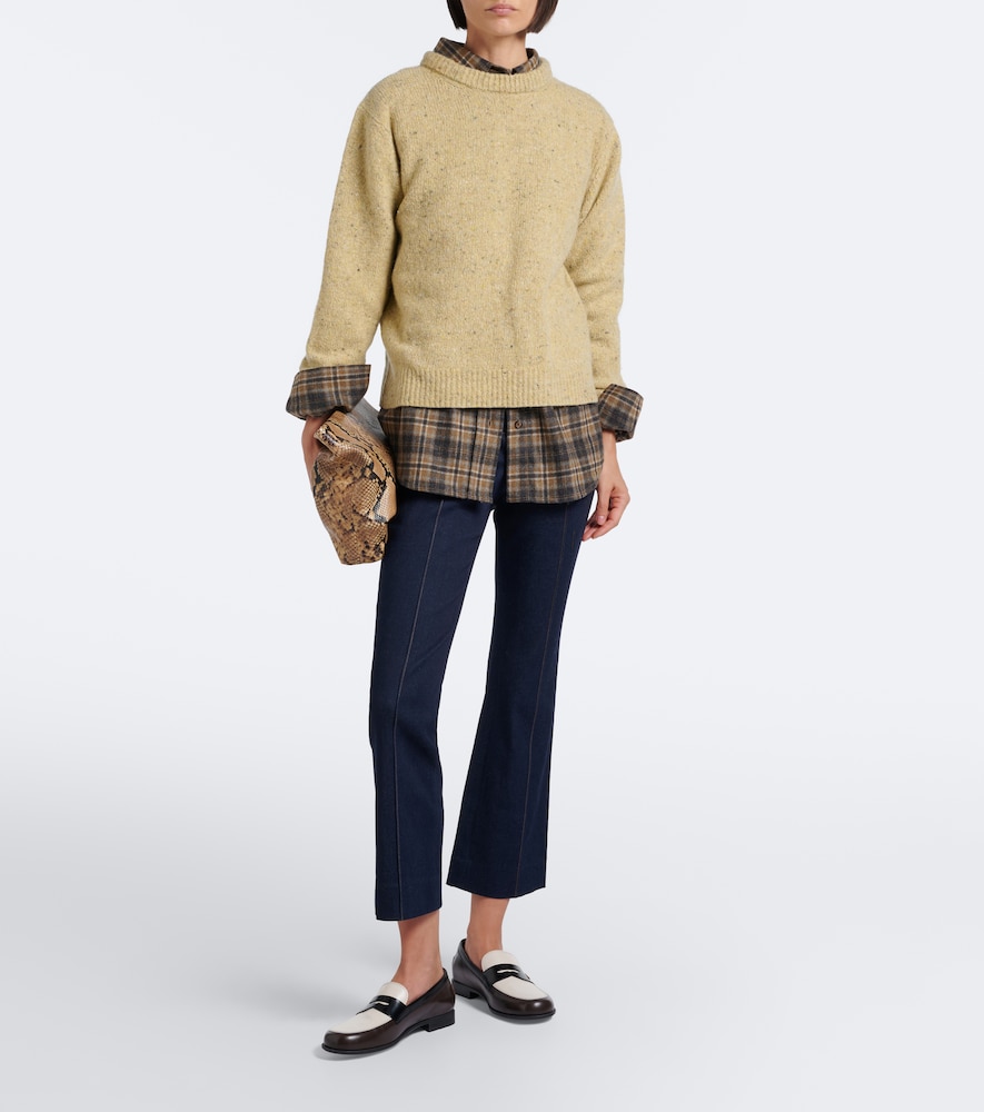 Kimra Cropped Flared Jeans