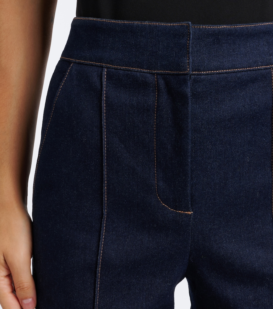 Kimra Cropped Flared Jeans