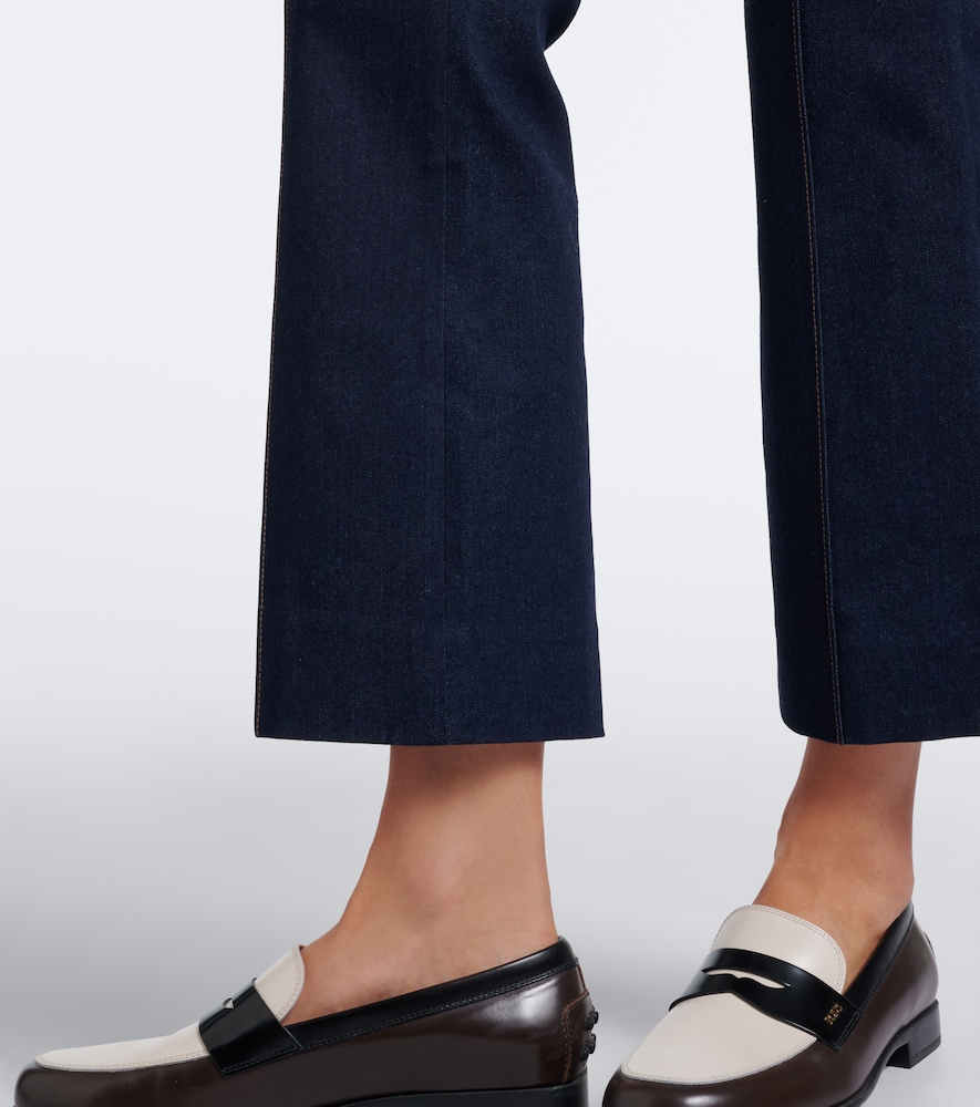 Kimra Cropped Flared Jeans