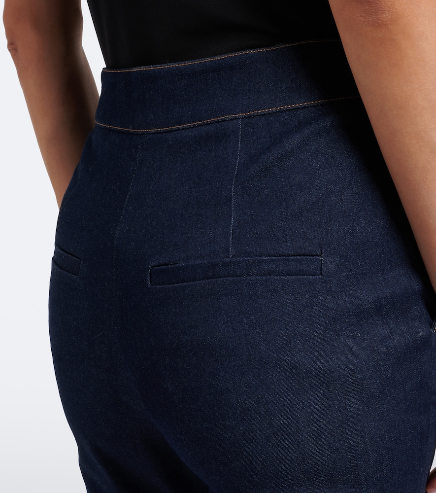 Kimra Cropped Flared Jeans