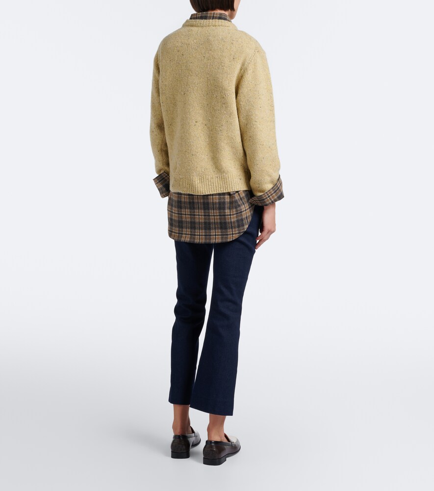 Kimra Cropped Flared Jeans
