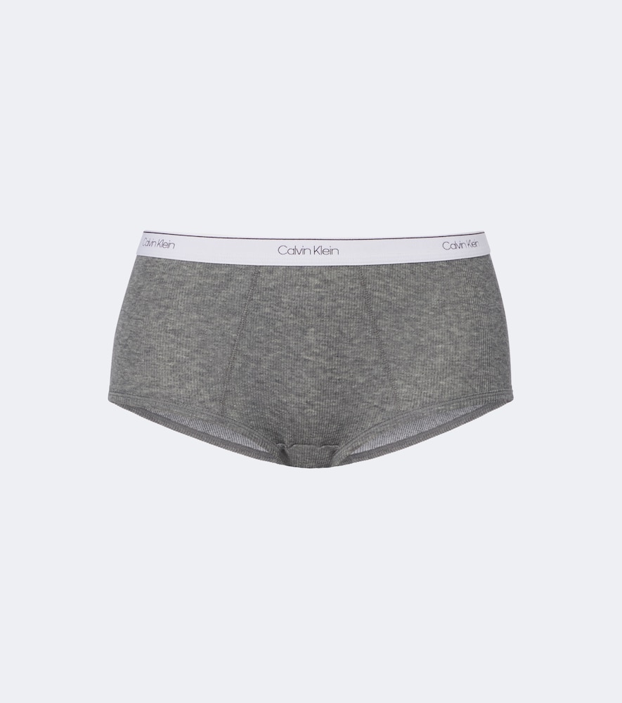 Slip Thaïs in misto cotone a coste