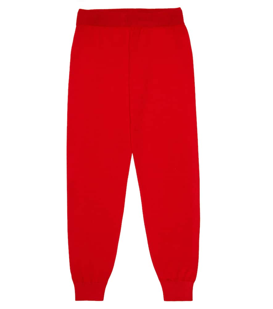 The Row Kids Louie cashmere and silk sweatpants