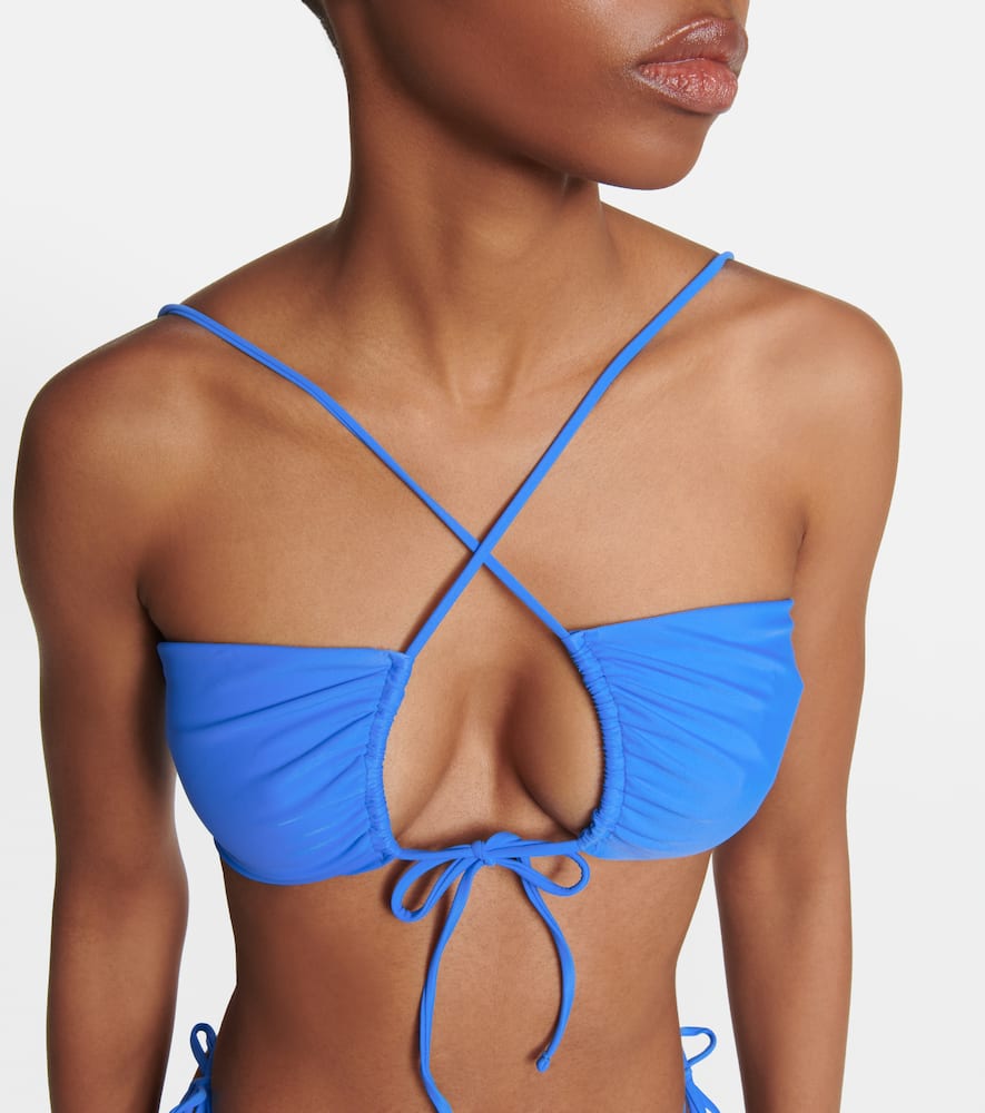 Jade Swim Livi Bikini Top In Cobalt