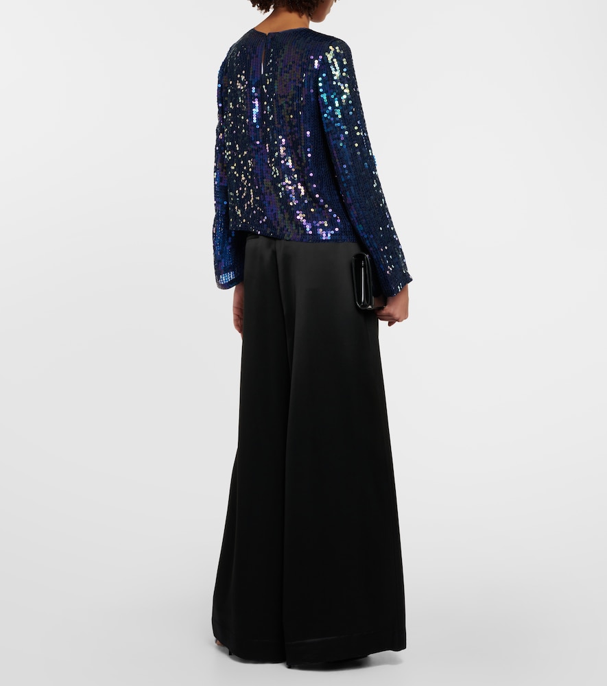  Velvet Velvet Top Evie Mit Pailletten 