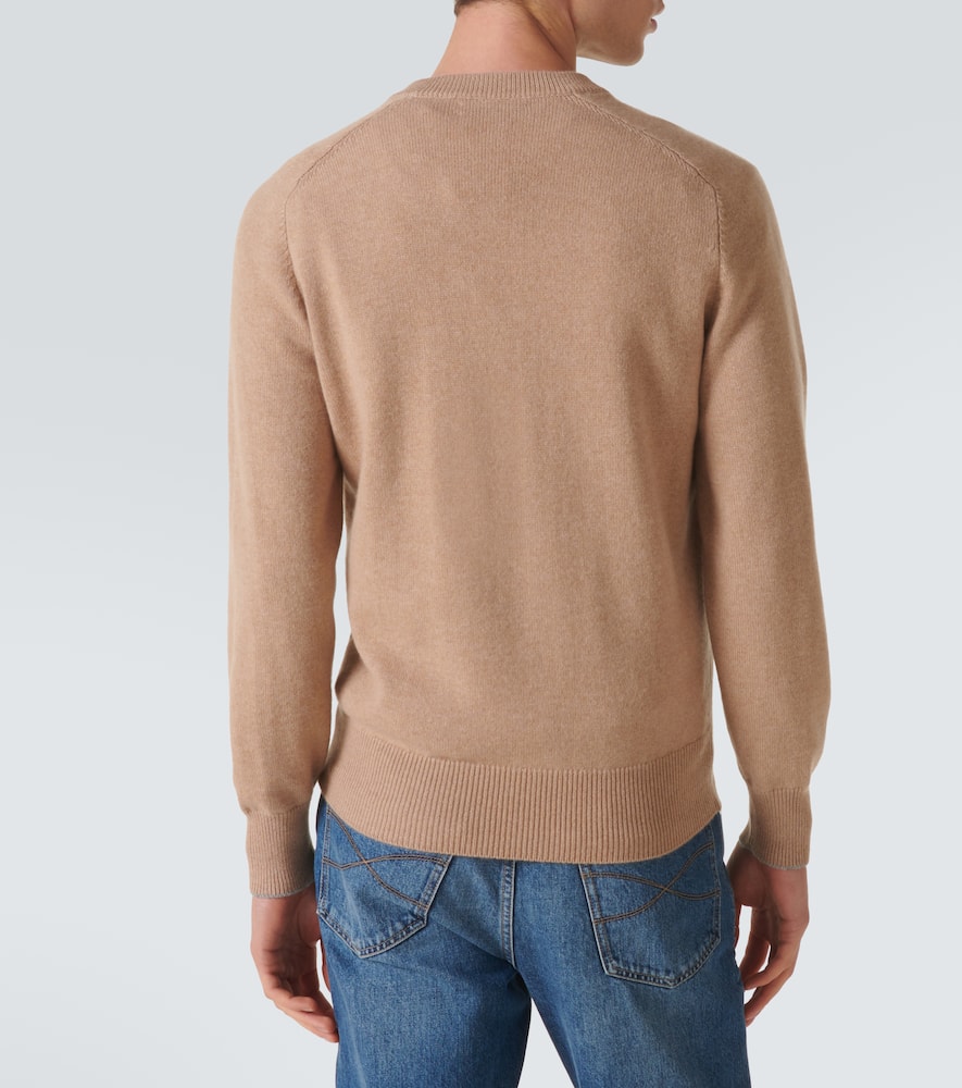 Brunello Cucinelli Cashmere Sweater In Brown