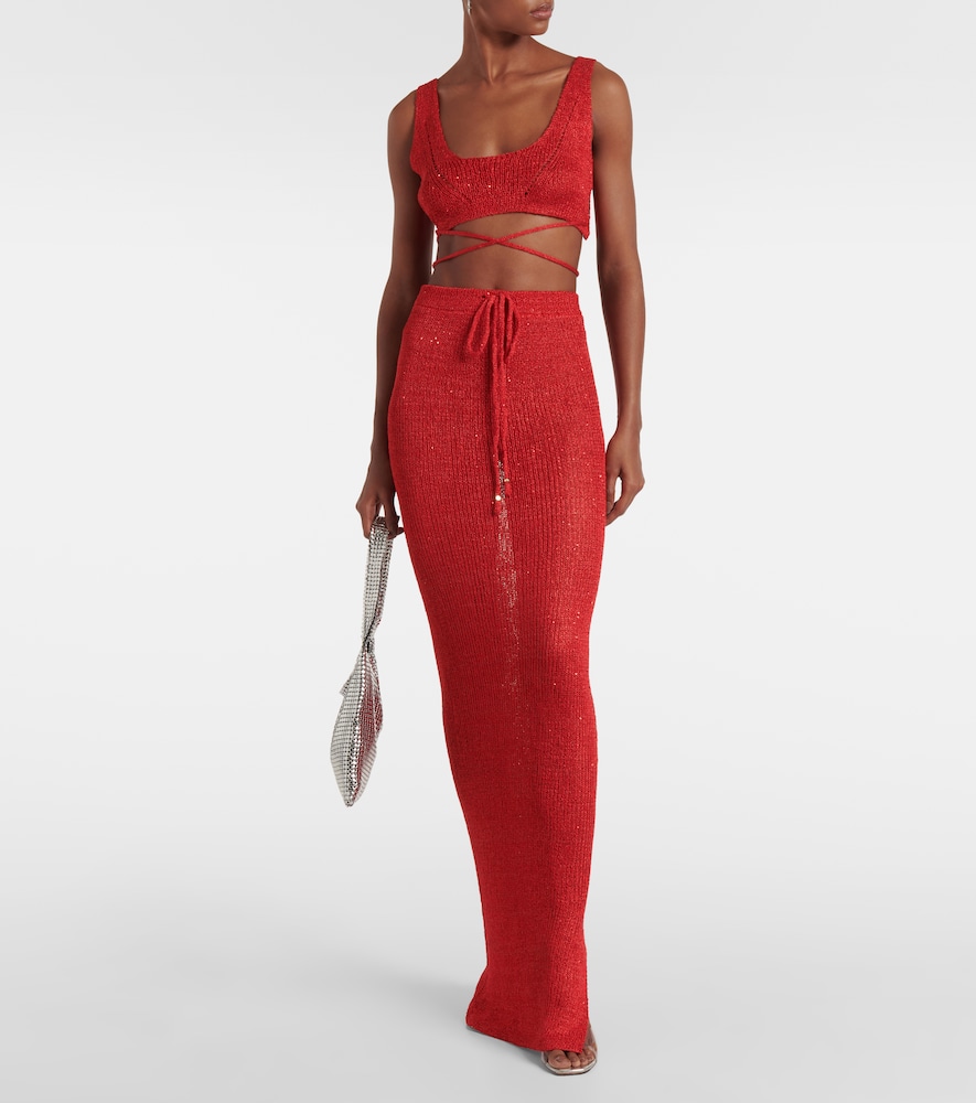  Bananhot Bananhot Cropped-top Alma Aus Strick 