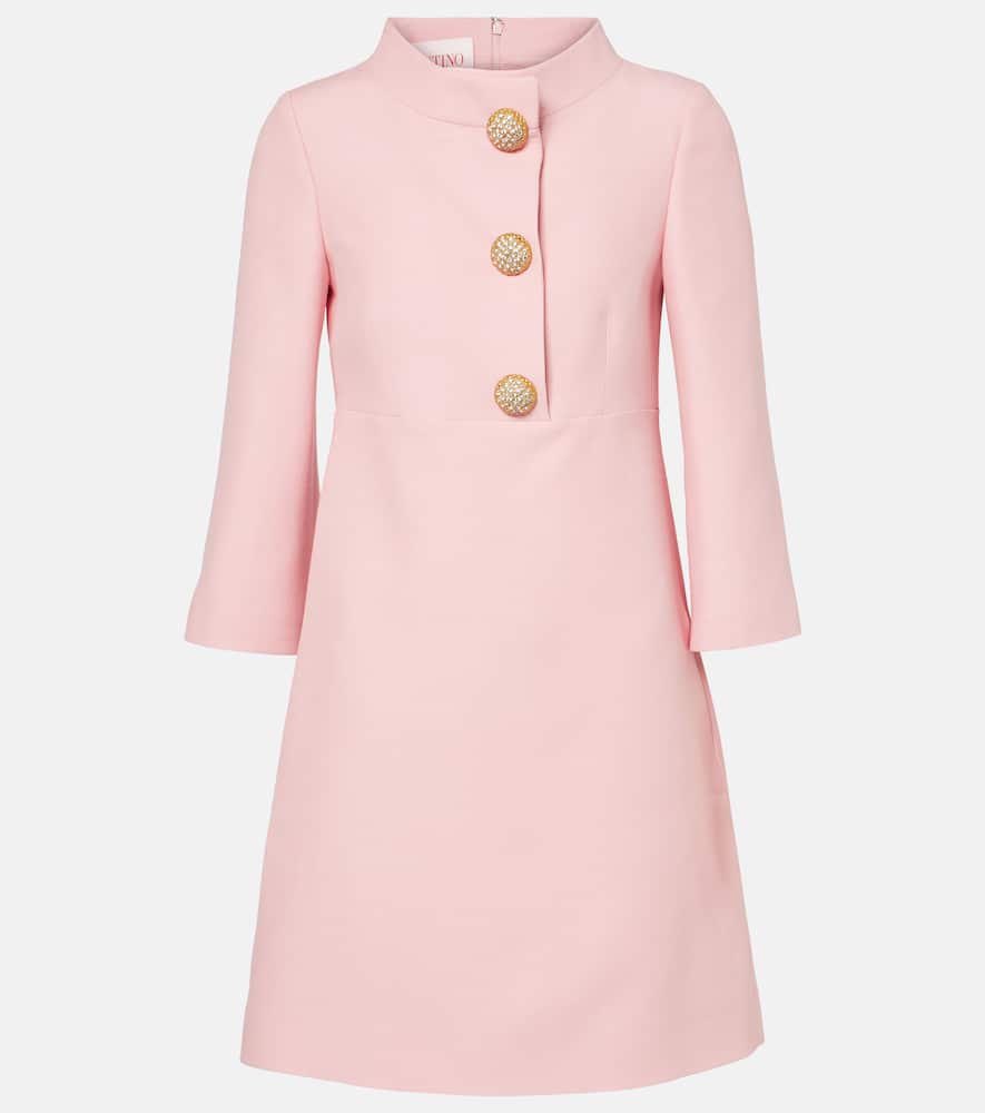 Crepe Couture embellished minidress