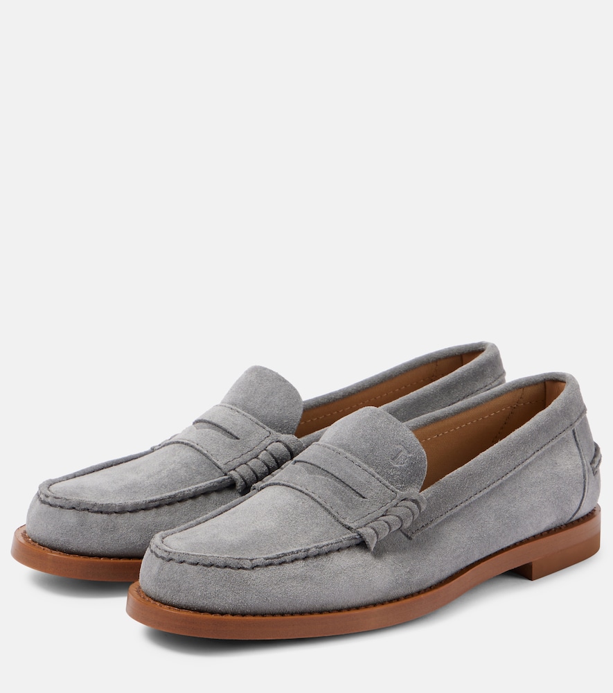  Tod's Tod's Loafers Aus Veloursleder 