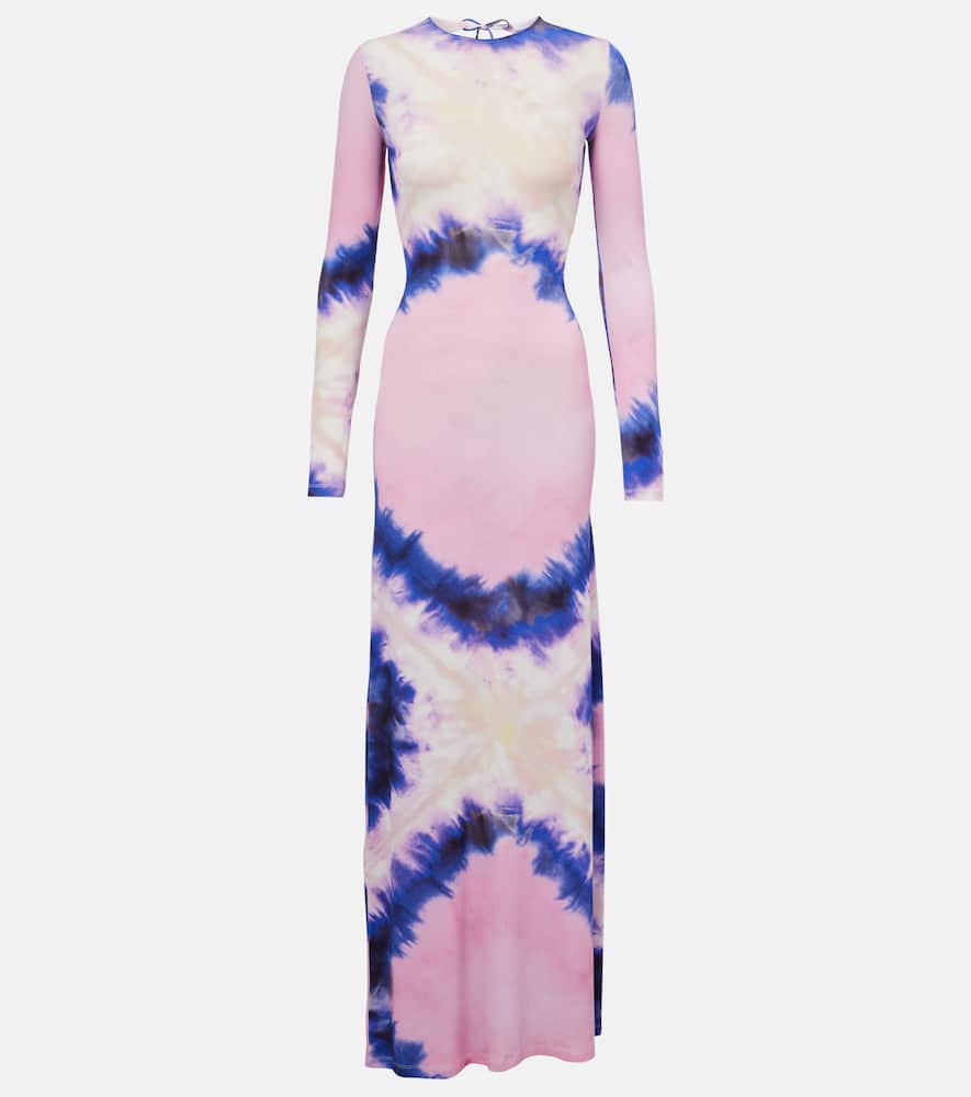 Dyed maxi dress