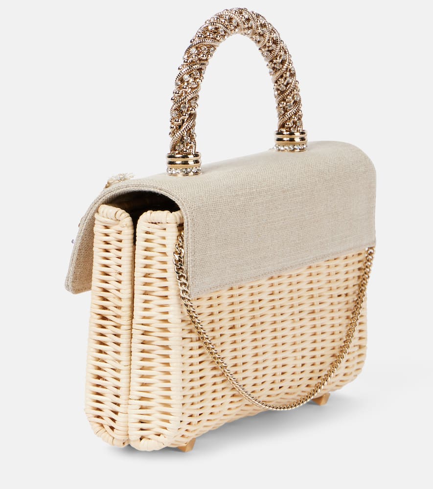 Roger Vivier Jewel Efflorescence Mini Tote Bag