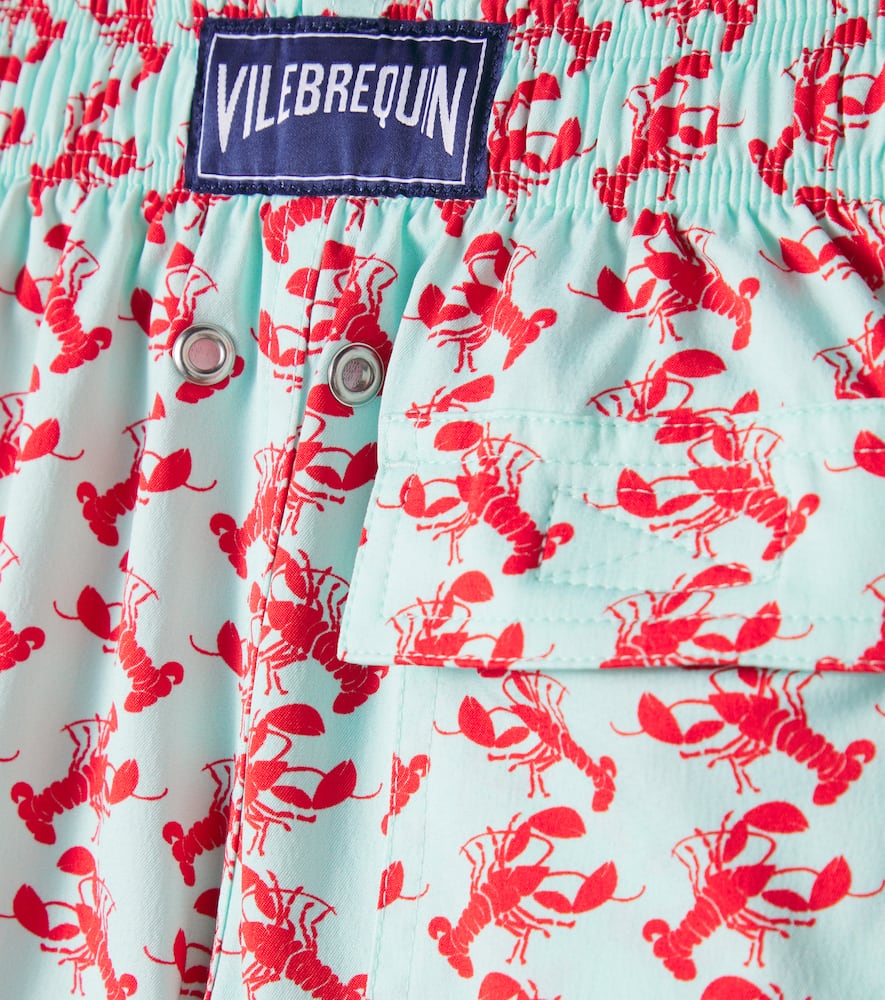 Vilebrequin Printed Swim Trunks In Multicoloured